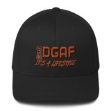 100% DGAF Flex Fit Twill Cap