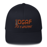 100% DGAF Flex Fit Twill Cap