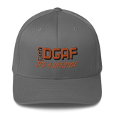 100% DGAF Flex Fit Twill Cap