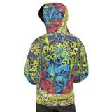 100% DGAF I Live My Life Hoodie .. All Over Print