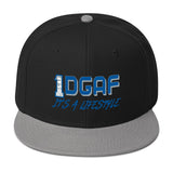 100% DGAF Flat Billed Snapback Hat