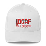 100% DGAF Flex Fit Twill Cap