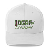 100% DGAF GIRL Mesh Trucker Cap