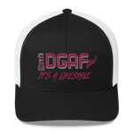 100% DGAF Girl Trucker Cap