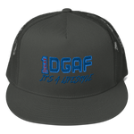 100% DGAF Flat Billed Trucker Cap