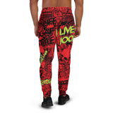 100% DGAF I Live My Life Men's Joggers