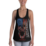 100% DGAF Love It Or Leave It .. All Over Print Women's Racerback Tank