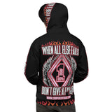 100% DGAF When All Else Fails Hoodie .. All Over Print