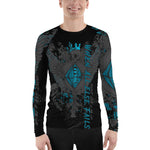 100% DGAF When All Else Fails .. Men's Rash Guard