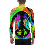 100% DGAF Make The World A Better Place Men's Rash Guard