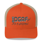 100% DGAF GIRL Mesh Trucker Cap