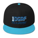 100% DGAF Flat Billed Snapback Hat