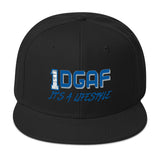 100% DGAF Flat Billed Snapback Hat