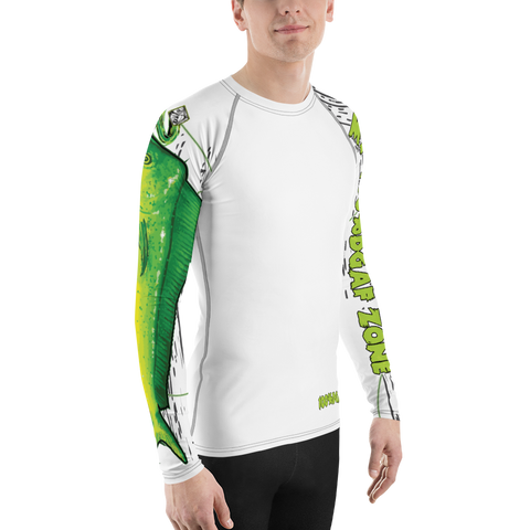 100% DGAF Hooked Up ! Men's Rash Guard