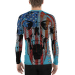 100% DGAF Love It Or Leave It .. Men's Rash Guard