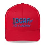 100% DGAF GIRL Mesh Trucker Cap