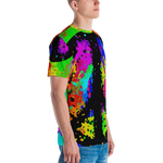 100%:DGAF Peace Sign All Over Print Men's T-shirt