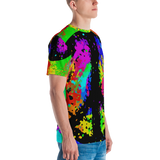 100%:DGAF Peace Sign All Over Print Men's T-shirt