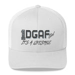 100% DGAF GIRL Mesh Trucker Cap