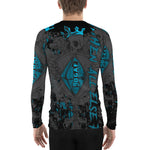 100% DGAF When All Else Fails .. Men's Rash Guard