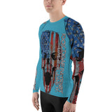 100% DGAF Love It Or Leave It .. Men's Rash Guard