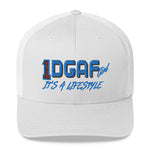 100% DGAF GIRL Mesh Trucker Cap