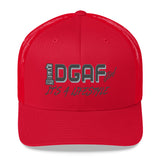 100% DGAF GIRL Mesh Trucker Cap