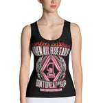 100% DGAF When All Else Fails .. All Over Print Womans Tank