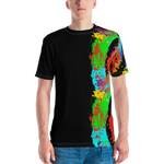 100% DGAF All Over Print Multi Color Men's T-shirt