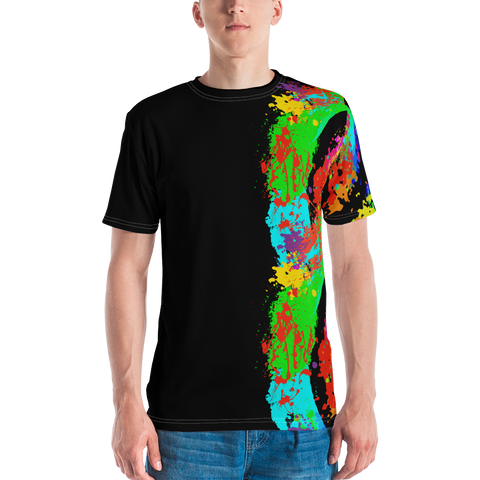 100% DGAF All Over Print Multi Color Men's T-shirt