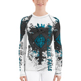 100% DGAF When All Else Fails .. Women's Rash Guard