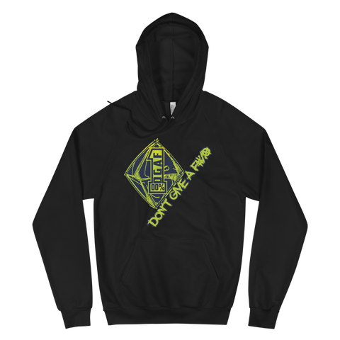 100% DGAF Logo Fleece Hoodie