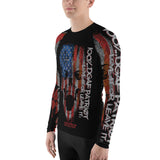 100% DGAF Love It Or Leave It .. Men's Rash Guard