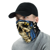 100% DGAF Pirate Skull Neck Gaiter