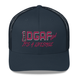 100% DGAF Girl Trucker Cap