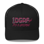 100% DGAF Girl Trucker Cap