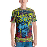 100% DGAF I Live My Life .. All Over Print Men's T-shirt