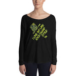 100% DGAF I Live My Life .. Ladies' Long Sleeve Tee