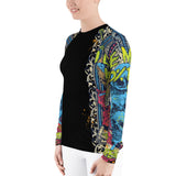 100% DGAF I Live My Life .. Women's Rash Guard