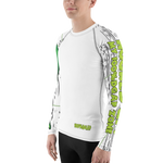 100% DGAF Hooked Up ! Men's Rash Guard