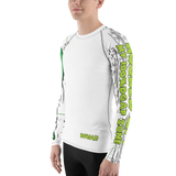 100% DGAF Hooked Up ! Men's Rash Guard