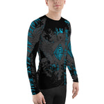 100% DGAF When All Else Fails .. Men's Rash Guard